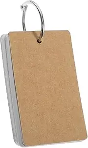 Parliky DIY Blank Flash Cards 400 Pack Portable Note Cards Envelopes Ideal for Writing Vocabulary Daily Planning Memo