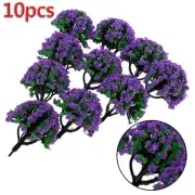 Plastic 10pcs 1: 150 Scale Model Trees Train Railway DIY Park Scenery Protable