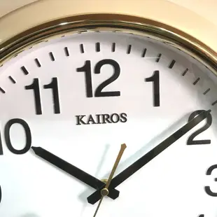 七十年老店推薦 東方凱樂時 KAIROS 石英鐘 簡約基本款 時鐘 掛鐘 乳白 酒紅 2010A 2010B