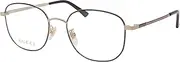[Gucci] GG0838OK 001 Eyeglasses Men's Black/Gold Full Rim Optical Frame 52mm