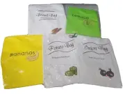 Reusable Household Storage Bags Onion Potato lettuce banana bread keep fresh 2wk