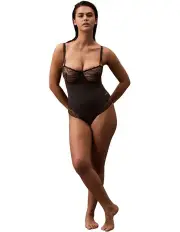 [Calvin Klein] Instinct Bodysuit in Black