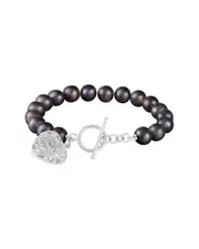 Splendid Pearls Silver 7-8mm Pearl Bracelet