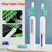 2.5mm SC ST FC Connector Cleaner Pen Tool Optic Fiber Adapter One-Click for