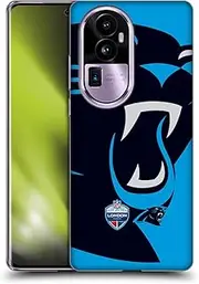 Head Case Designs Officially Licensed NFL Oversized Panthers 2019 London Games Soft Gel Case Compatible with Oppo Reno10 Pro+