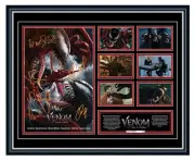 VENOM: LET THERE BE CARNAGE 2021 CAST SIGNED LIMITED EDITION FRAMED MEMORABILIA
