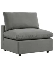Modway Commix Overstuffed Outdoor Patio Armless Chair
