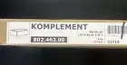 New IKEA KOMPLEMENT Black-Brown Drawer 19 5/8x22 7/8 " 802.463.00 Sealed