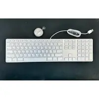 在飛比找蝦皮購物優惠-Apple KeyBoard USB 蘋果鍵盤含數字鍵