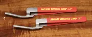 Hareline 1.5 Inch Long Material Clamp Set