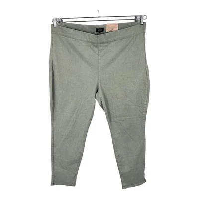 NYDJ jeans Skinny Ankle Pull-On green Plus Size 22W