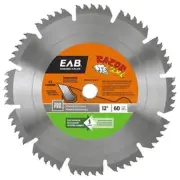 EAB Tool USA 257312 12 in. x 60 Tooth General Purpose Saw Blade Pack of 2