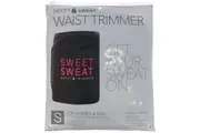 Sports Research, Sweet Sweat(R), Waist Trimmer, Small, Black & Pink, 1 Belt