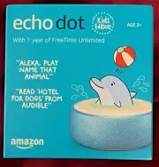 Amazon Echo Dot Kids Edition Smart Speaker with Alexa - Blue -3rd Gen