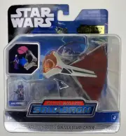 Star Wars Micro Galaxy Squadron Asajj Ventress's Ginivex Starfighter, #0011