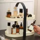 Waterproof Cosmetics Storage Tray Removable Perfume Display Stand Skincare