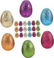 KAILIKETIY 30pcs Easter Egg Shape Candy Boxes Easter Themed Candy Containers Party Bag Fillers