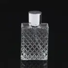 100ml Clear Glass Mist Atomizer Square Refillable Portable Perfume Spray Bot AUT