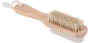 VICASKY 1Pc Double Sided Pumice Brush for Foot Care Callus Remover Exfoliator Tool Durable Foot File with Bristles for Removing Hard Skin Dead Skin for Smooth Feet