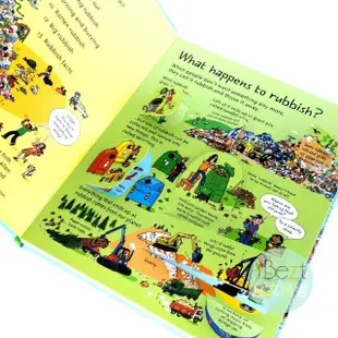 【iBezT】Recycling and Rubbish(Usborne See Inside)