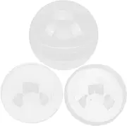 COSMEVIVI Plastic Easter Eggs 2 Pack Fillable Egg Shape Decorations Easter Candy Boxes for Boys and Girls Party Favors