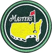 Masters Patch Golf Iron On Patches Golf Patches Iron On Parches De Golf Masters Caddy Costume Embroidered Patch Backing for Embroidery Hats Backpacks Bags