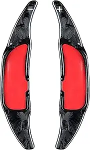 Paddle Shifter for Mercedes Benz AMG A45 C63 E63 S65 CLA45 CLS63, Forged Carbon Fiber Car Paddle Shifter Extension 1Pair