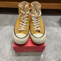 在飛比找蝦皮購物優惠-converse 匡威 黃色高筒休閒鞋