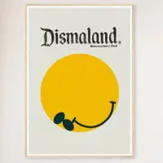 Galrie Banksy Dismaland 2015 Art Poster Urban Art Meets Social Commentary, Wood Frame, A1 60 x 84cm (23 x 33inch)
