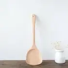Hanging Frying Cooking Tool Kitchen Utensil Wooden Spatula Shovel Turner