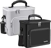 Tamfile Fireproof Lipo Battery Bag (2-Set), Lipo Bag with Pockets and Shoulder Strap,Explosionproof Lipo Safe Bag for Lipo Battery Storage,Transport and Charging
