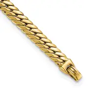 7.5 Inch 14K Large Snake Chain Bracelet