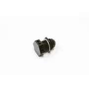 Aeroflow Bolt In Breather Bulkhead -10, AF777-10BLK