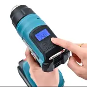 18V Heat Gun Shrink Wrapping Tool Hot Air Gun Air Dryer Soldering Thermal Blower