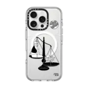 iPhone 16 Pro Clear Case MagSafe Compatible Libra