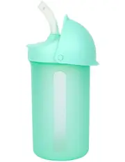 [Boon] Swig Water Bottle Sippy Cup With Silicone Straw 6months+ 270ml in Green