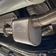 B2 Fabrication Moderate Retrofit Muffler for the 2019-2024 Ram 1500 W/Hemi