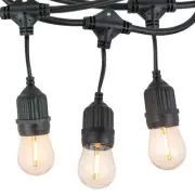 Aurio Patio Lights 15 Sockets w/ Bulbs included
