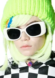[Good Times Eyewear] Clueless Rectangular Sunnies