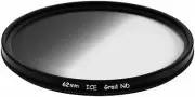 ICE 62mm GND8 Soft Grad ND8 Filter Neutral Density ND 3 Stop Optical Glass 62