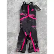 Adidas Kneesuit Women 18" Pink Black Competitive Adizero XVII Closed Back CD5234