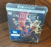 DC Animated Injustice Steelbook (4K+Blu-ray+Digital) NEW (Sealed)-Free Box S&H