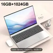 2025 15.6-Inch Large-Screen Laptop with 16GB RAM, 1TB SSD, Intel 12th Gen N95, W