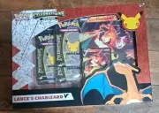 Pokémon TCG: Celebrations Collection Box Lances Charizard V Brand New Box B