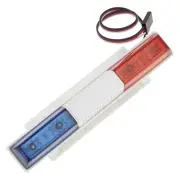 1:10 RC Car Police Lights Top Light Bar Red and Blue Emergency Lights Trucks