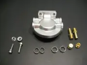SIERRA 18-7777-1 fuel seperator kit, 1/4" NPT threads. Hose conec. plugs, clamps