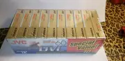 JVC DVC M-DV60DU 90min Mini Dv Cassettes 10 Pk New Sealed!
