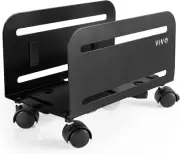 Computer Tower Desktop ATX Case CPU Steel Rolling Stand 4.7 to 8.2 inch Wide