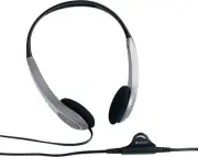 Verbatim Multimedia Headset with Volume Control - Grey