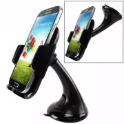 CAR MOUNT PHONE HOLDER WINDSHIELD GLASS SWIVEL CRADLE DOCK For CELL PHONES